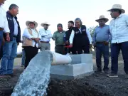 Estado de México y Conagua modernizan sistemas de riego en región de las Pirámides
