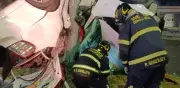 Exceso de velocidad causa muerte de conductor en accidente vial en Viaducto-Tlalpan