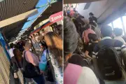 Falla en Tren Línea 1 Atora a Usuarios en Hora Pico de la Ciudad de México
