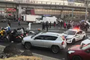 Fallece hombre tras ser atropellado por tráiler en Iztapalapa, CDMX