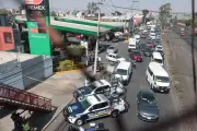 Fallece motociclista tras violento choque en vialidad de Ecatepec
