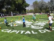 Inauguran cancha 'Pioneras del 71' en Xochimilco como parte de preparativos para Mundial 2026