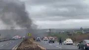 Incendian vehículos en Hidalgo como represalia tras abatimiento de 'El Mencho' del CJNG