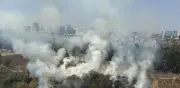 Incendio consume dos hectáreas de pasto seco en barranca de Álvaro Obregón, CDMX