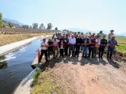 Inversión de 9.6 millones en canales de riego beneficia a 3,200 productores en Temascalcingo