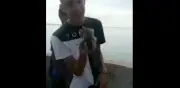 Joven detenido en Zulia tras viralizar video donde arroja gatito al mar