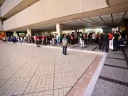 Largas filas y alta demanda marcan vacunación contra sarampión en Culiacán