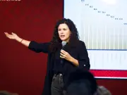 Luisa María Alcalde de Morena desafía a opositores sobre reforma electoral de Sheinbaum