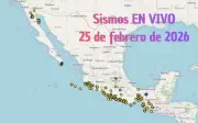 Monitoreo EN VIVO de sismos en México este miércoles 25 de febrero de 2026