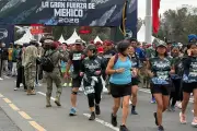 Más de 47 mil corredores participan en la emblemática Carrera del Ejército en CDMX