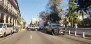 Operativo policial cerca del Palacio de Gobierno de Xalapa genera pánico en el centro histórico