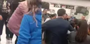 Pelea por comida navideña en Walmart Tepeyac: 'Lady Pavo' deja mujer ensangrentada