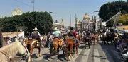 Peregrinos a Caballo Culminan Travesía de Fe en la Basílica de Guadalupe en CDMX