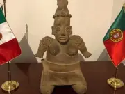 Portugal devuelve a México tres valiosas piezas arqueológicas precolombinas