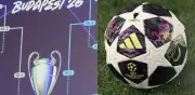 Presentan el balón morado de la Final de Champions League 2026 en Budapest