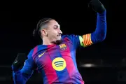 Raphinha, baja de última hora para el Barcelona en semifinal de Copa del Rey