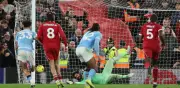 Remontada épica del Manchester City en Anfield con gol agónico de Haaland