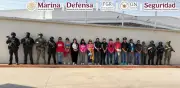 Semar detiene a 14 personas del CJNG en Veracruz y libera a víctima secuestrada