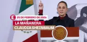 Sheinbaum Preside la Mañanera del 25 de Febrero de 2026 desde Palacio Nacional