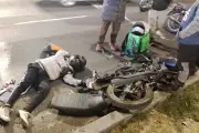 Tres motociclistas fallecen en accidente vial en el Valle de México