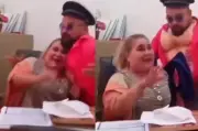 Video viral muestra a regidora de San Luis Potosí celebrando cumpleaños con stripper en oficina municipal
