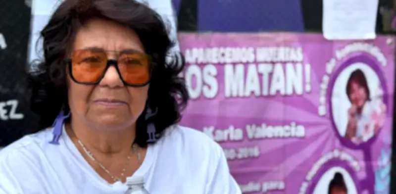 8M: A 10 años del feminicidio de la doctora Karla Marisol, su madre marcha por justicia