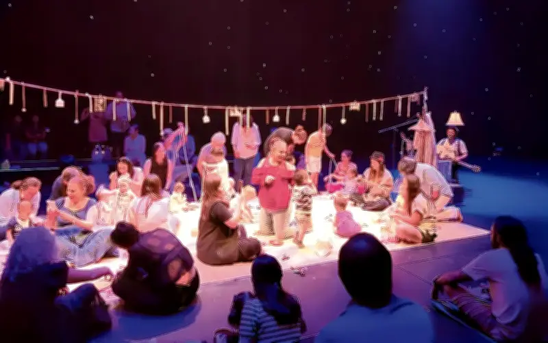 A la Deriva Teatro estrena 'Me importas tú, boleros para abrazar' para bebés en el Teatro Torres Bodet