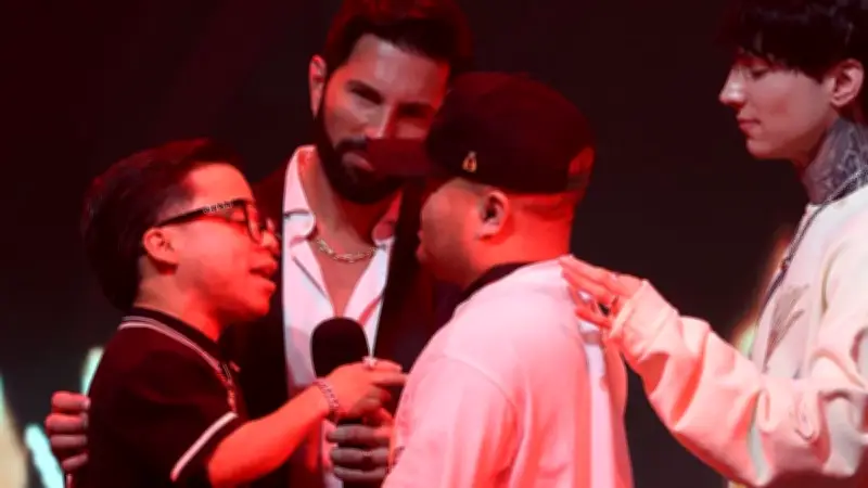 Abelito es derribado por derechazo de Bull Terrier en polémica pelea de Ring Royale 2026