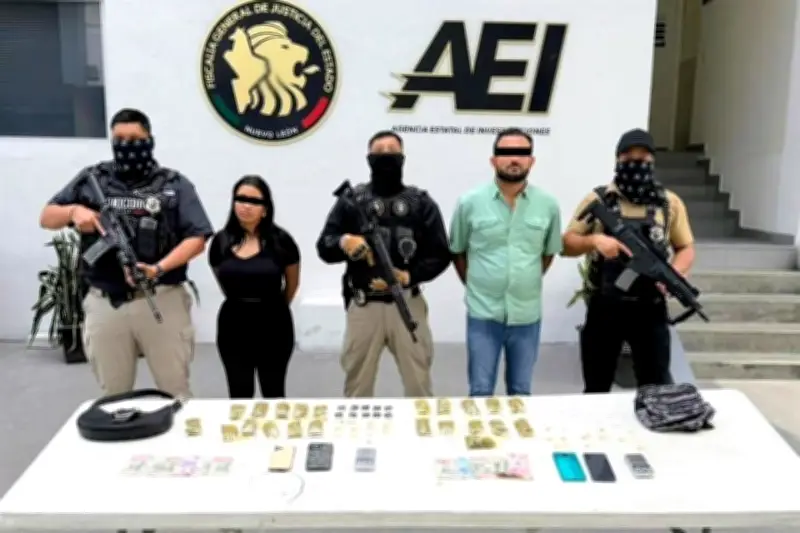 Acusan a pareja por presunto asesinato en Nuevo León tras hallazgo de cuerpo