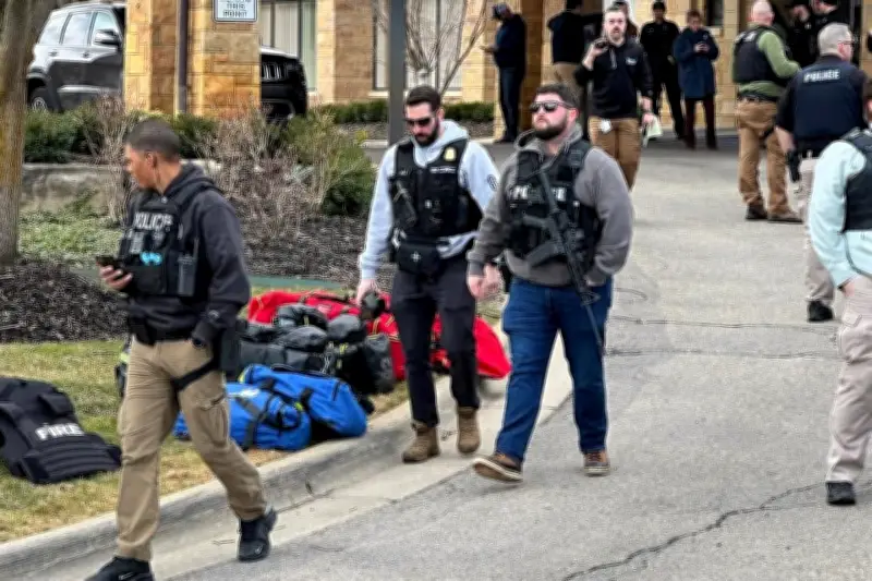 Agentes abaten a tirador en sinagoga de Michigan; se investiga como posible ataque de odio