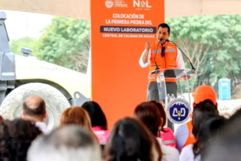 Aguas y Drenajes Inicia Construcción de Laboratorio de Calidad del Agua en Nuevo León