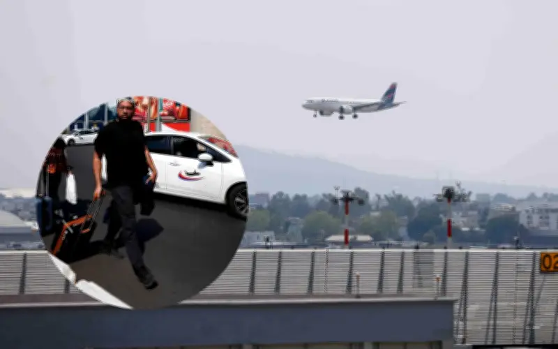 AICM despliega operativo de Guardia Nacional contra taxis de plataforma