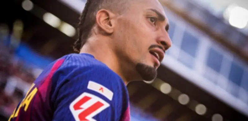 Alarma en el Barcelona: Raphinha lesionado pone en riesgo el final de temporada