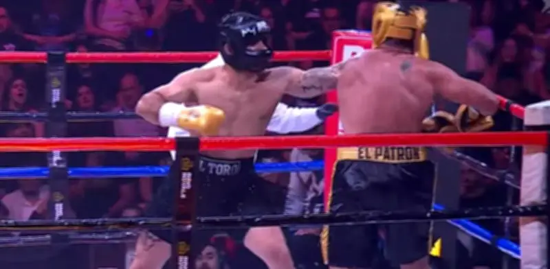 Alberto 'El Patrón' provoca escándalo y cae derrotado ante Chuy Almada en Ring Royale