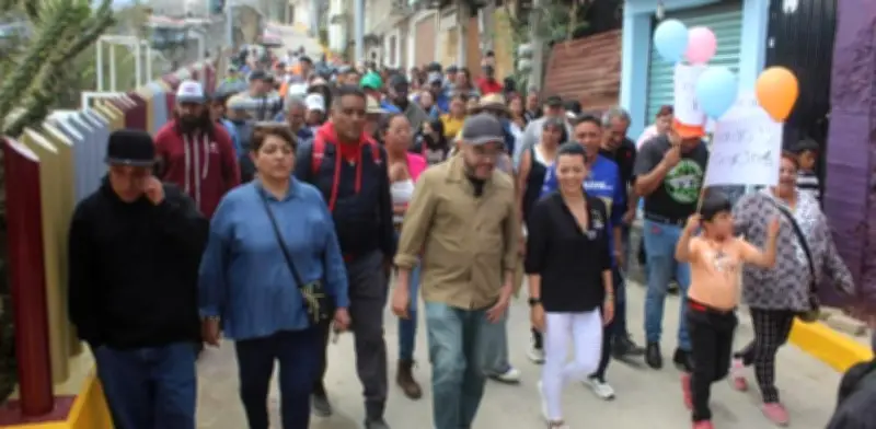 Alcaldía La Magdalena Contreras entrega obras de infraestructura en Las Cruces y El Ocotal