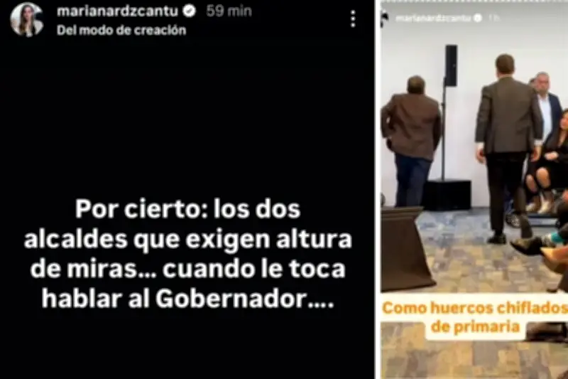 Alcaldes abandonan evento de AMLO, Mariana Rodríguez los critica públicamente