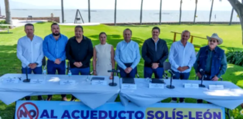 Alcaldes de la Ribera de Chapala rechazan acueducto y exigen diálogo con el Gobierno Federal