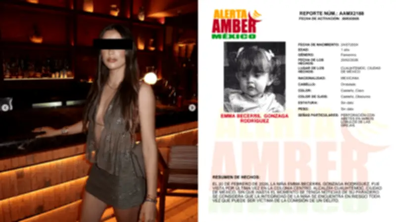 Alerta Amber activada por hija de influencer Marianne Gonzaga genera confusión en redes sociales