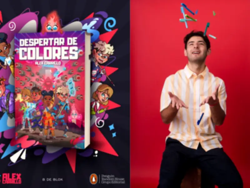Alex Carrillo presenta 'Despertar de colores': un viaje literario desde Saltillo hasta Disney