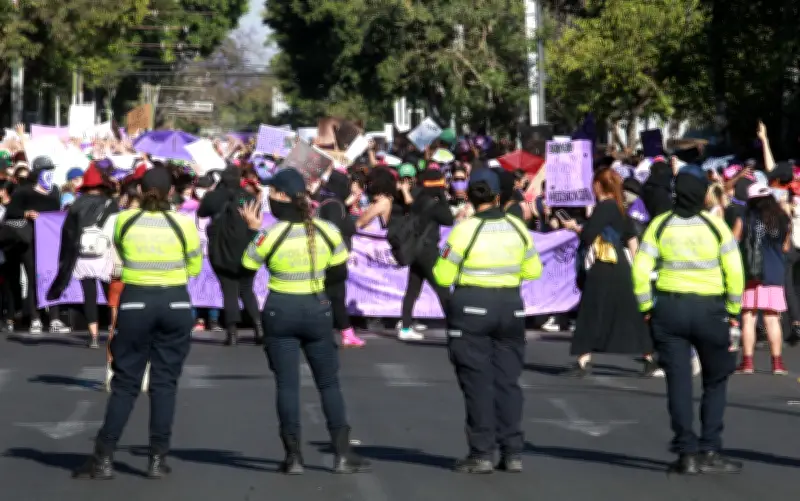 Aliado: Mapa en Tiempo Real para Evitar Bloqueos Viales por Marchas del 8M