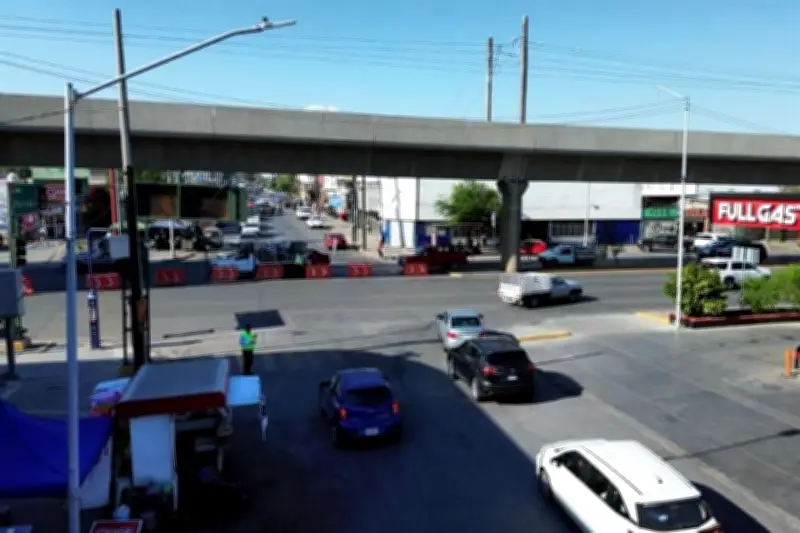 Amplían carril reversible en Colón por obras del Puente Atirantado Norte
