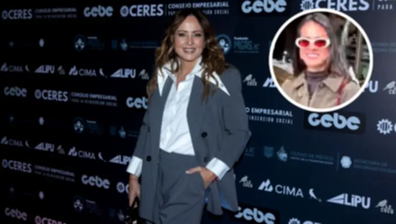 Andrea Legarreta habla sobre la nueva novia de su ex Erik Rubín y su propio romance