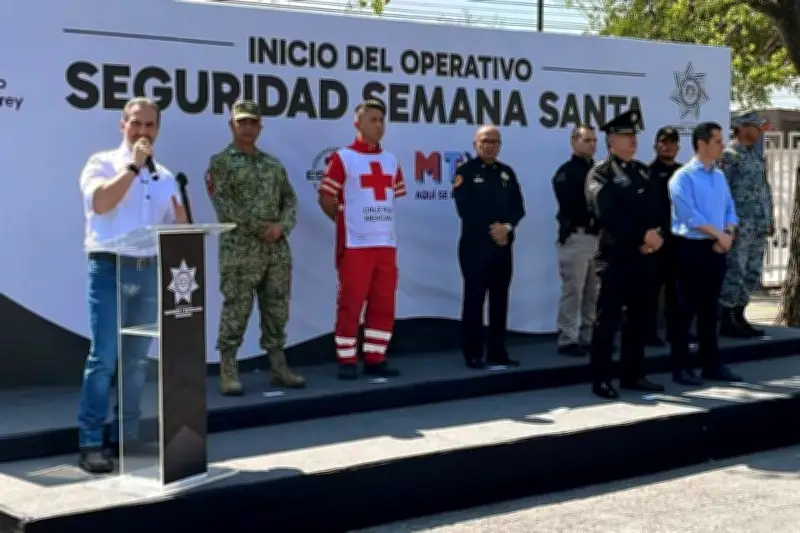 Arranca Macrooperativo de Seguridad en Monterrey para Combatir Delincuencia