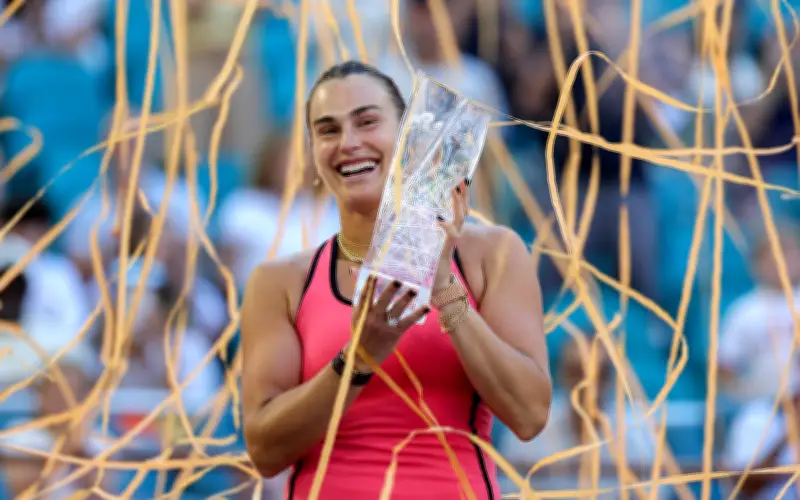 Aryna Sabalenka revalida su corona en Miami y logra el Sunshine Double