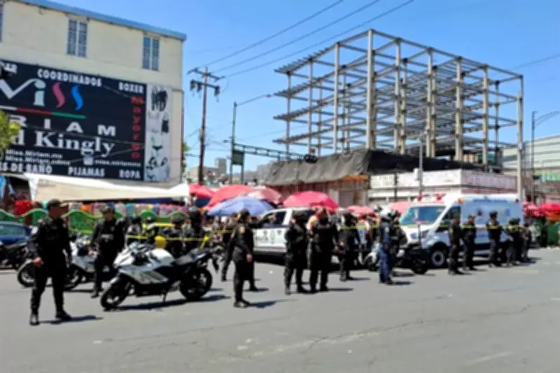 Asesinan a padre e hijo en ataque armado en la colonia Morelos de la Ciudad de México