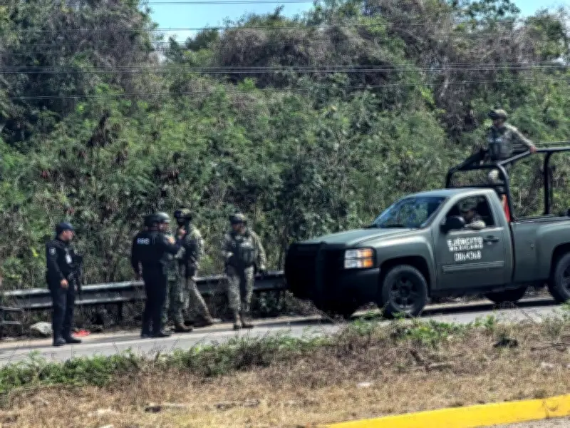 Atacan patrulla en Playa del Carmen tras anuncio de baja en delitos en Quintana Roo