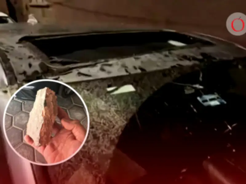 Ataques con rocas y huevos desde puentes peatonales aterrorizan a conductores en Circuito Interior