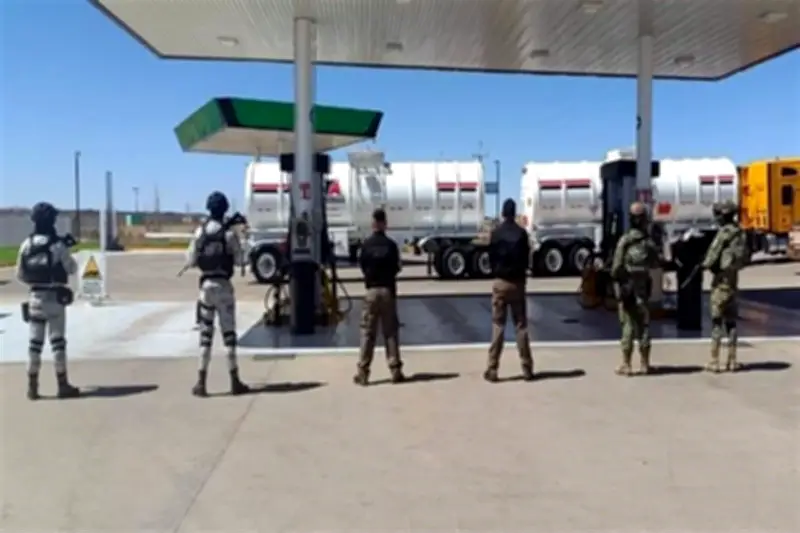 Autoridades aseguran 78 mil litros de combustible en operativo en Chihuahua