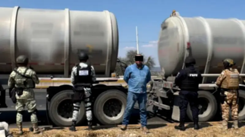 Autoridades de Guanajuato aseguran 99 mil litros de hidrocarburo en operativos coordinados