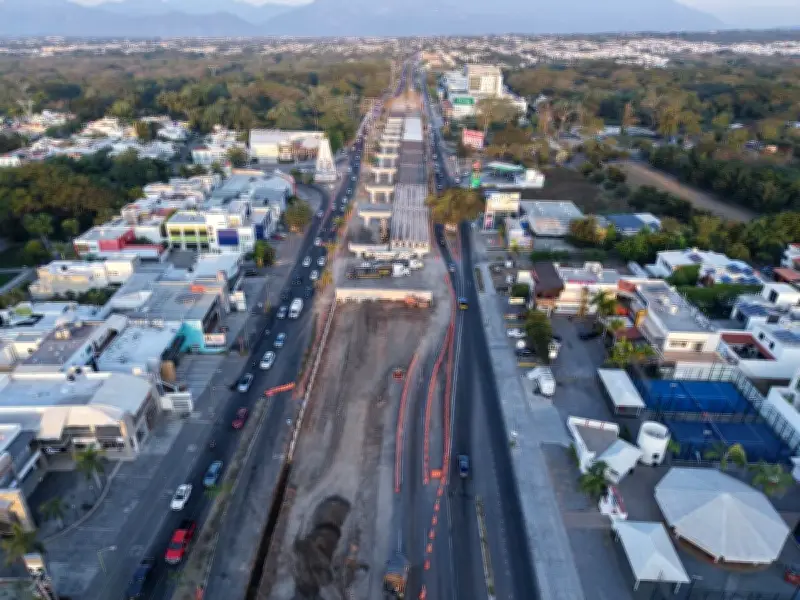 Avanzan obras de puentes Arco Norte y Sur en Colima con 79% de progreso
